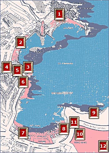 Plan d'installation des 12 Points 2 Vue Plan d'installation des 12 Points 2 Vue